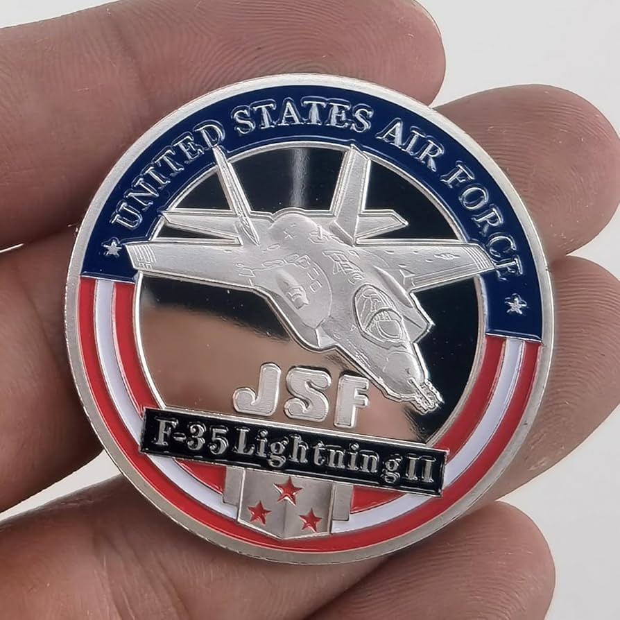 米空軍チャレンジ／Air Force Challenge Coin チャレンジコイン U.S.エアフォース 紋章 記念メダル Challenge